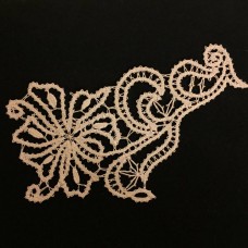 Framed "Slovenia" Bobbin Lace