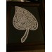 Framed Leaf Bobbin Lace 
