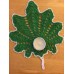 Crocheted Leaf Tea Light Holder - Medium