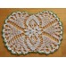 Crocheted Bow Shaped Doily