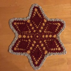 Crocheted Star Doily Crocheted Star Doily