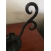 Wrought Iron Candle Holder - Grapes