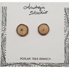 Small Round Poplar Tree Branch Studs Small Round Poplar Tree Branch Studs