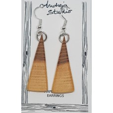 Maple wood Dangle Earrings 