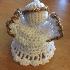 Crocheted Angel Ornament