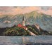 Lake Bled Oil Painting